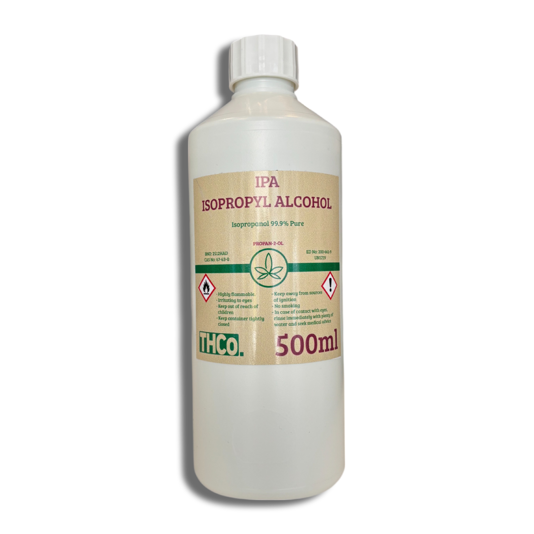 Bottle of 500ml Isopropyl Alcohol by THCo.
