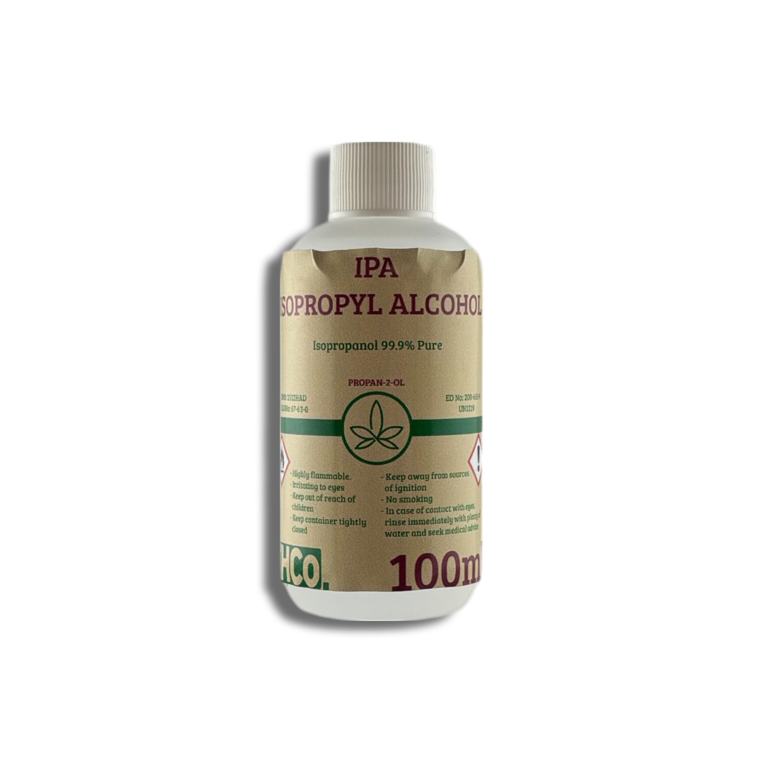 Bottle of 100ml Isopropyl Alcohol by THCo.