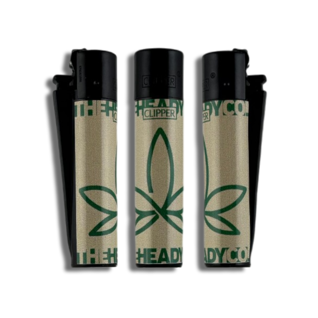 Three THCo. Clippers with large infini-leaf design