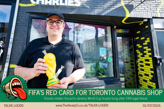 FIFA vs. Toronto Cannabis Shop: World Cup Trophy Bong Pulled After Cease-and-Desist
