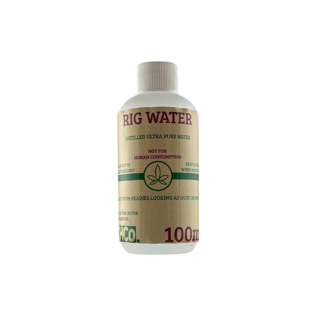 Bottle of 100ml THCo. Rig Water