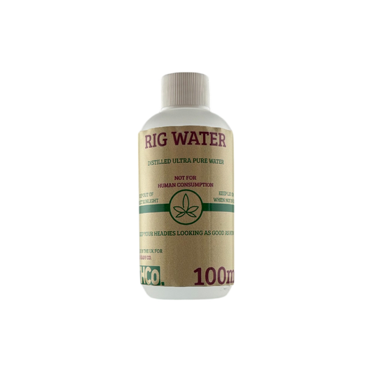 Bottle of 100ml THCo. Rig Water