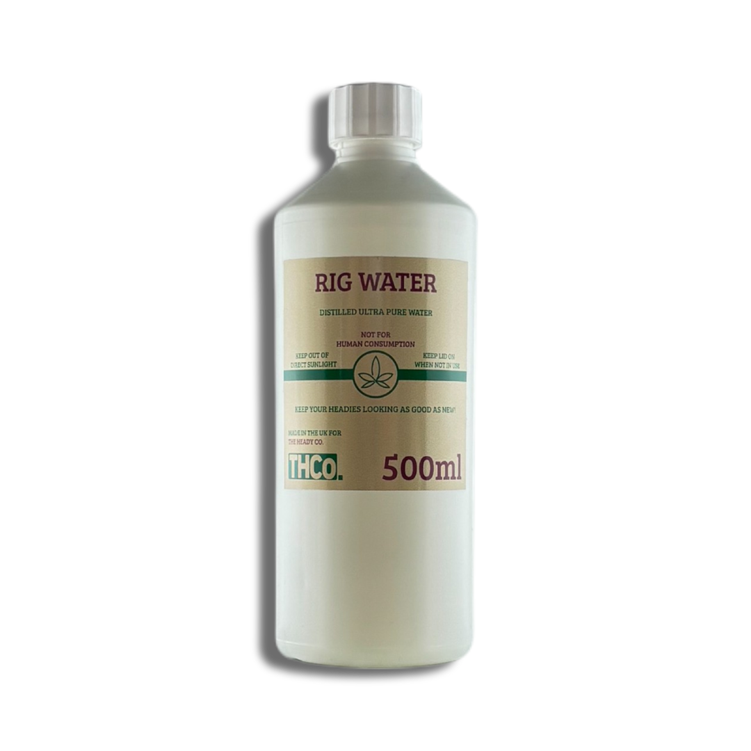Bottle of 500ml THCo. Rig Water