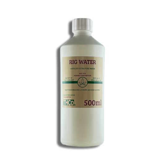 Bottle of 500ml THCo. Rig Water