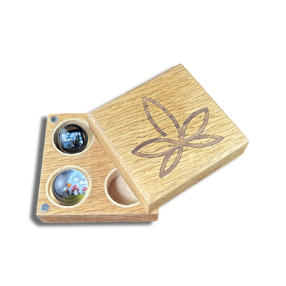 Wooden Marble Box