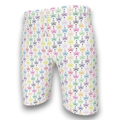 Colorful patterned shorts 
