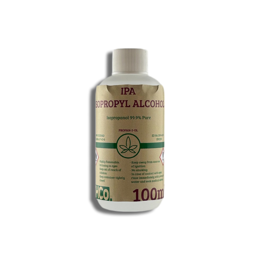 Bottle of 100ml Isopropyl Alcohol by THCo.
