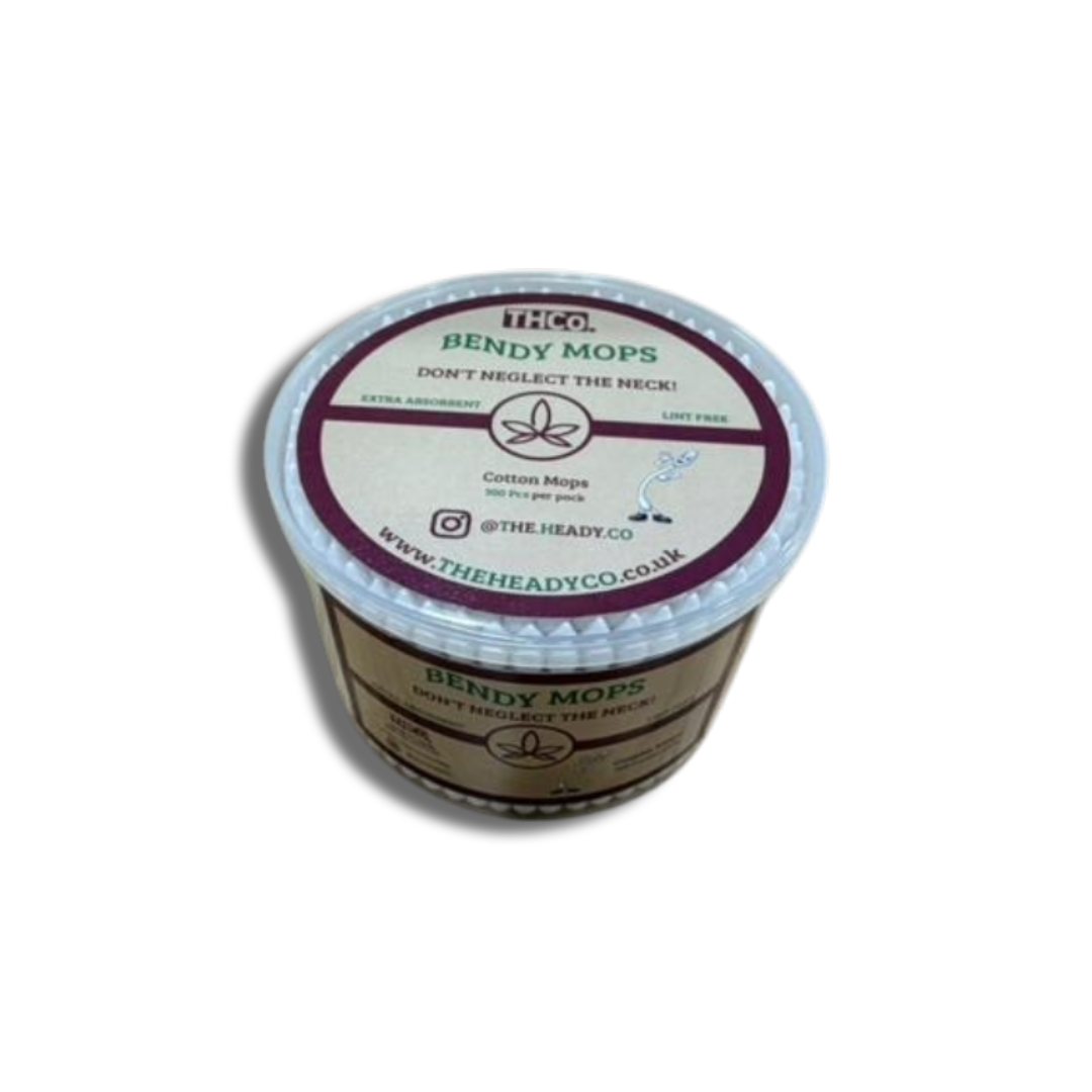 Container of Bendy Mops by The Heady Co. THCo.